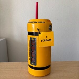 NWT Disney Parks Monsters, Inc. Scream Canister Water Bottle Souvenir Cup